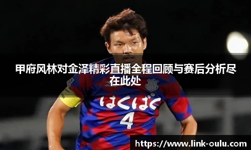 甲府风林对金泽精彩直播全程回顾与赛后分析尽在此处